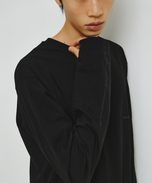 ENDOOR(エンドア)の「フィンガーホールステッチ長袖(ブラック)(Tシャツ/カットソー・レディース・ブラック・LARGE/MEDIUM)」の11枚目の写真