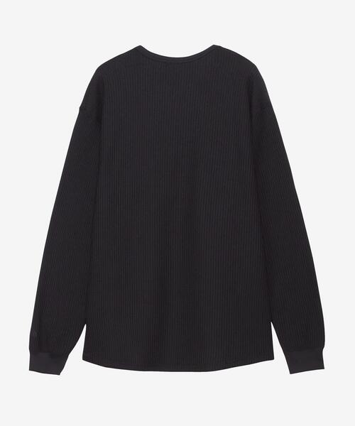 THE NORTH FACE(ザノースフェイス)の「THE NORTH FACE Long-Sleeve Warm Waffle Crew(Tシャツ/カットソー・メンズ・オフホワイト/ネイビー/ブラック/グレー系その他・X-LARGE/LARGE/MEDIUM)」の8枚目の写真
