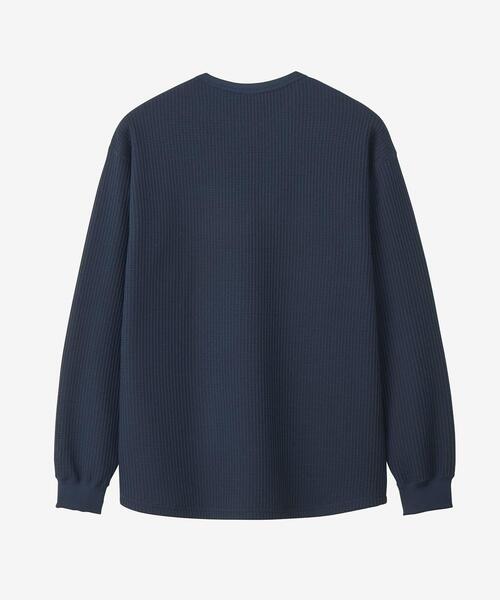THE NORTH FACE(ザノースフェイス)の「THE NORTH FACE Long-Sleeve Warm Waffle Crew(Tシャツ/カットソー・メンズ・オフホワイト/ネイビー/ブラック/グレー系その他・X-LARGE/LARGE/MEDIUM)」の12枚目の写真