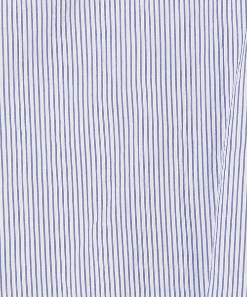 MACPHEE(マカフィー)の「コットンコード シャツブルゾン(シャツ/ブラウス・レディース・ライトブルー/ホワイト/サックスブルー系・36)」の14枚目の写真