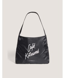 Maison Kitsune(���]���L�c�l)��CAFE  KITSUN  FOLDABLE TOTE(�g�[�g�o�b�O)
