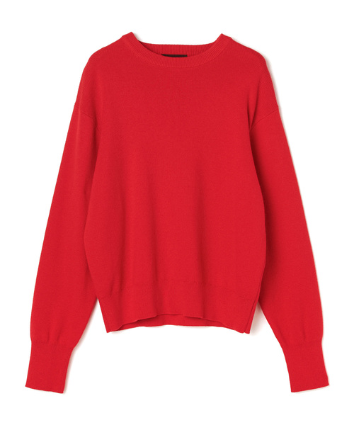 N.O.R.C(ノーク)の「【コットンカシミヤ】ニットプルオーバー(ニット/セーター・レディース・ブラック/イエロー/ブルー/レッド/ピンク/アイボリー/グレー・フリー)」の14枚目の写真
