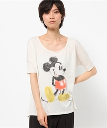 Shading MICKEY MOUSE/ぼかしミッキマウスーTシャツ