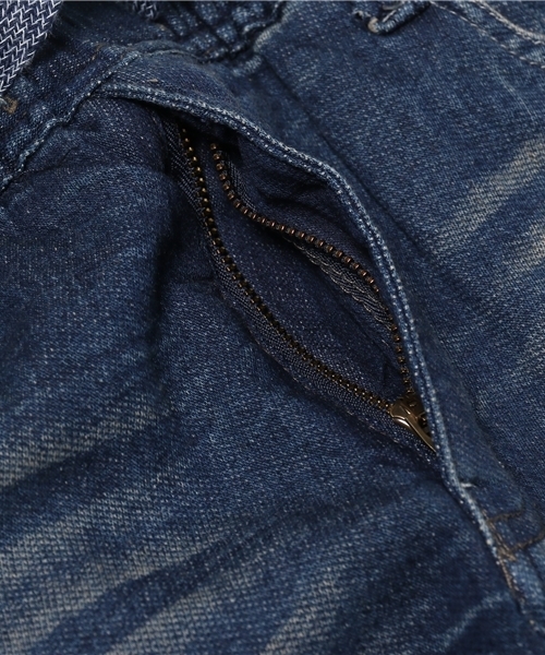 VENCEEXCHANGE(ヴァンスエクスチェンジ)の「ドビーデニムショートパンツ (デニムパンツ・メンズ・ダークネイビー/ライトブルー・SMALL/LARGE/MEDIUM)」の10枚目の写真