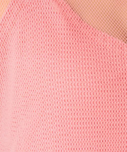 Another Edition（アナザーエディション）の「ワッフルキャミ＆チュールワンピース/AEMBC　ワッフルCAMI＆チュールOP◆（ワンピース・レディース・ブラック/ピンク/オリーブ・FREE）」の12枚目の写真