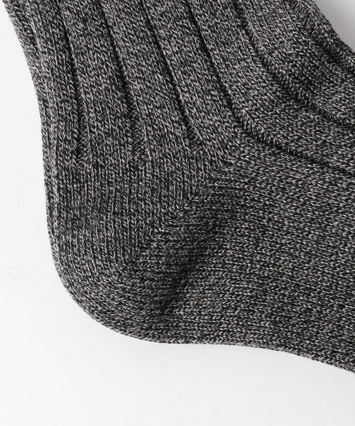 BEAUTY&YOUTH UNITED ARROWS(ビューティーアンドユースユナイテッドアローズ)の「BY シルケット リブ ソックス ◆(ソックス/靴下・メンズ・ピンク/ホワイト/その他1/ブラック/パープル・フリー)」の7枚目の写真