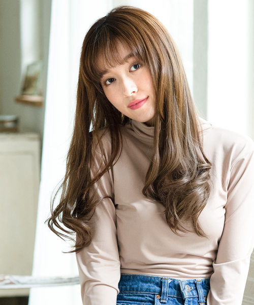 ロングウィッグ キューティーガール ブラウン　オカセン Amazon.co.jp: キューティーガールロング （ロングウィッグ