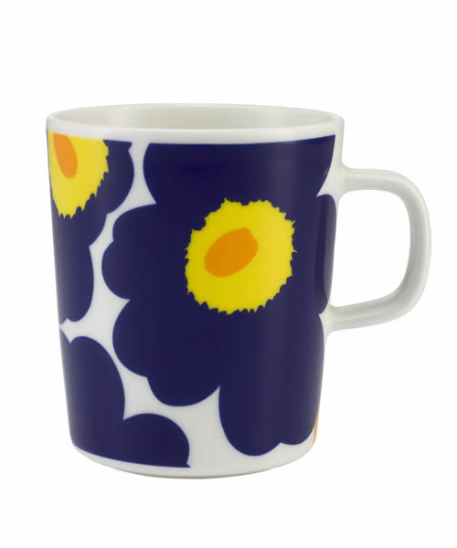 marimekko（マリメッコ）の「UNIKKO/MUG（グラス/マグカップ/タンブラー・レディース・ブルー系その他/レッド系その他/オレンジ系その他/オレンジ/ライム/グリーン/ブルー/イエロー×グレー/ブラック/チャコールグレー/ライトブルー/ネイビー/レッド/ダークネイビー/ピンク/ダークグリーン/ワインレッド/スカイブルー・FREE）」の9枚目の写真