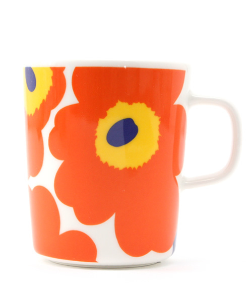 marimekko（マリメッコ）の「UNIKKO/MUG（グラス/マグカップ/タンブラー・レディース・ブルー系その他/レッド系その他/オレンジ系その他/オレンジ/ライム/グリーン/ブルー/イエロー×グレー/ブラック/チャコールグレー/ライトブルー/ネイビー/レッド/ダークネイビー/ピンク/ダークグリーン/ワインレッド/スカイブルー・FREE）」の17枚目の写真
