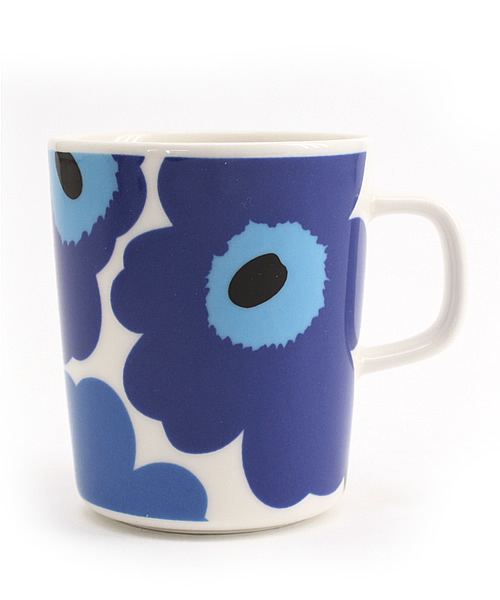 marimekko（マリメッコ）の「UNIKKO/MUG（グラス/マグカップ/タンブラー・レディース・ブルー系その他/レッド系その他/オレンジ系その他/オレンジ/ライム/グリーン/ブルー/イエロー×グレー/ブラック/チャコールグレー/ライトブルー/ネイビー/レッド/ダークネイビー/ピンク/ダークグリーン/ワインレッド/スカイブルー・FREE）」の10枚目の写真