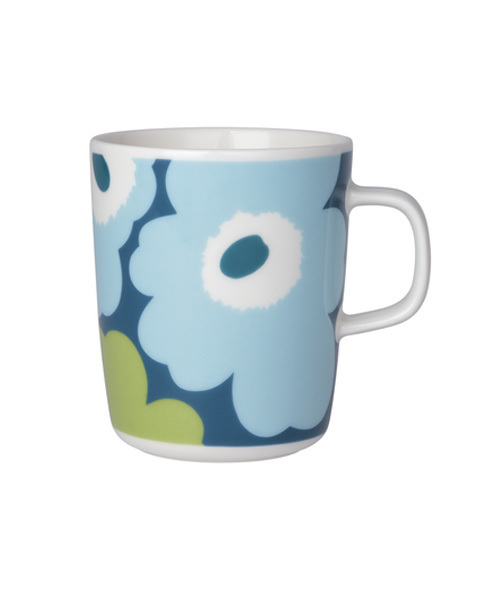 marimekko（マリメッコ）の「UNIKKO/MUG（グラス/マグカップ/タンブラー・レディース・ブルー系その他/レッド系その他/オレンジ系その他/オレンジ/ライム/グリーン/ブルー/イエロー×グレー/ブラック/チャコールグレー/ライトブルー/ネイビー/レッド/ダークネイビー/ピンク/ダークグリーン/ワインレッド/スカイブルー・FREE）」の7枚目の写真