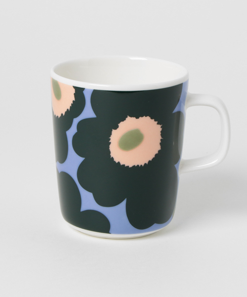marimekko（マリメッコ）の「UNIKKO/MUG（グラス/マグカップ/タンブラー・レディース・ブルー系その他/レッド系その他/オレンジ系その他/オレンジ/ライム/グリーン/ブルー/イエロー×グレー/ブラック/チャコールグレー/ライトブルー/ネイビー/レッド/ダークネイビー/ピンク/ダークグリーン/ワインレッド/スカイブルー・FREE）」の8枚目の写真