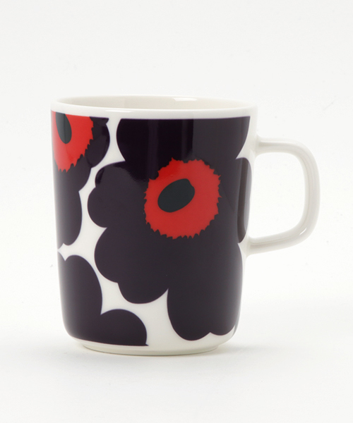 marimekko（マリメッコ）の「UNIKKO/MUG（グラス/マグカップ/タンブラー・レディース・ブルー系その他/レッド系その他/オレンジ系その他/オレンジ/ライム/グリーン/ブルー/イエロー×グレー/ブラック/チャコールグレー/ライトブルー/ネイビー/レッド/ダークネイビー/ピンク/ダークグリーン/ワインレッド/スカイブルー・FREE）」の15枚目の写真