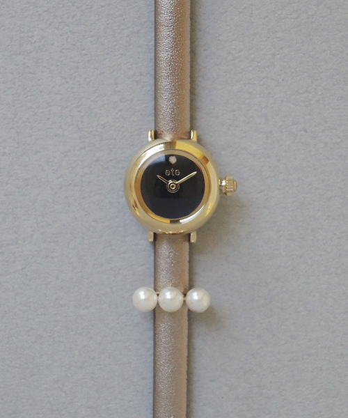 Ete エテ の パール ウォッチチャーム アナログ腕時計 Wear