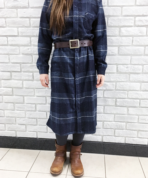 OLD BETTY'S（オールドベティーズ）の「Caddilac Leather Belt/キャデラックレザーベルト（ベルト・レディース・ネイビー/ブラウン/キャメル/オリーブ/レッド/ナチュラル・FREE）」の11枚目の写真