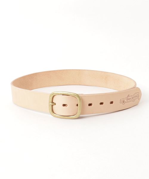 OLD BETTY'S（オールドベティーズ）の「Caddilac Leather Belt/キャデラックレザーベルト（ベルト・レディース・ネイビー/ブラウン/キャメル/オリーブ/レッド/ナチュラル・FREE）」の18枚目の写真