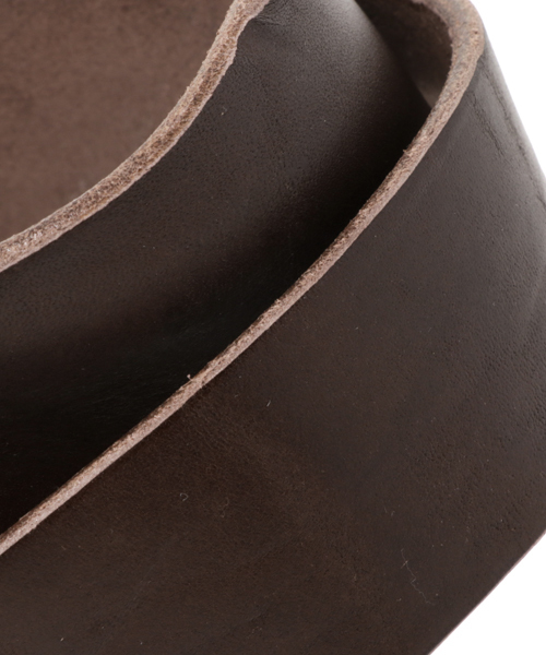 OLD BETTY'S（オールドベティーズ）の「Caddilac Leather Belt/キャデラックレザーベルト（ベルト・レディース・ネイビー/ブラウン/キャメル/オリーブ/レッド/ナチュラル・FREE）」の9枚目の写真