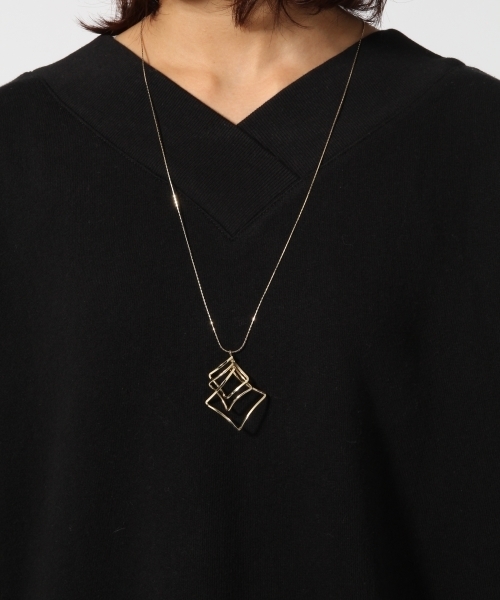 GLOBAL WORK(グローバルワーク)の「2WAYBIGチュニックワンピース/743871(ワンピース・レディース・ブルー/グレー/ブラック/ピンク系その他・FREE)」の15枚目の写真