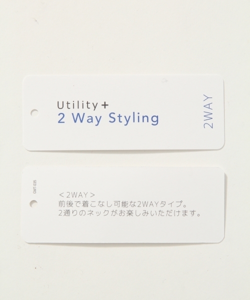 GLOBAL WORK(グローバルワーク)の「2WAYBIGチュニックワンピース/743871(ワンピース・レディース・ブルー/グレー/ブラック/ピンク系その他・FREE)」の12枚目の写真