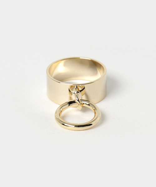 Me%（ミィパーセント）の「サークルリング 757982（リング・レディース・ゴールド系その他・FREE）」の2枚目の写真