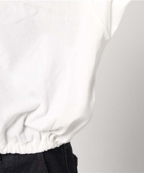 SLY(スライ)の「DARLIN DAHLIA ギャザーTOPS(タンクトップ・レディース・ブルー系その他/ブラックミックス/ブラック/オレンジ系その他/ホワイト・1/2)」の11枚目の写真