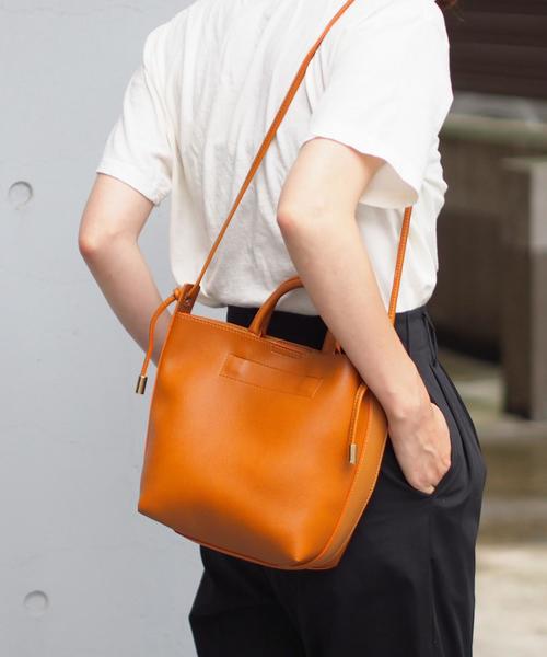 Another Edition（アナザーエディション）の「aeFC Tie SHLD ◆（トートバッグ・レディース・ライトブルー/ブラウン/レッド・フリー）」の2枚目の写真