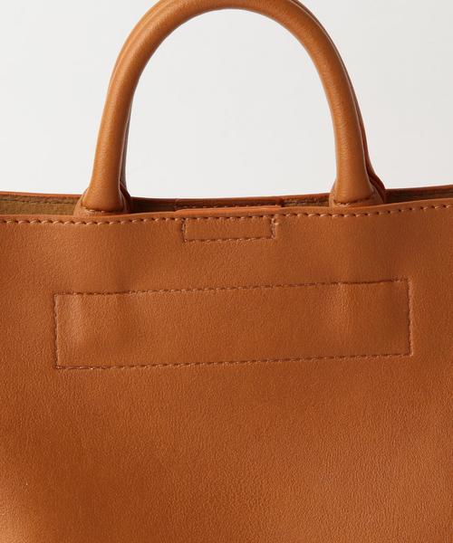 Another Edition（アナザーエディション）の「aeFC Tie SHLD ◆（トートバッグ・レディース・ライトブルー/ブラウン/レッド・フリー）」の8枚目の写真