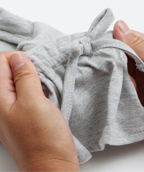 apres les cours（アプレレクール）の「2WAYオフショルダーTシャツ（Tシャツ/カットソー・キッズ・オレンジ/レッド/グレー・110/130/80/90/120/140/100）」の15枚目の写真