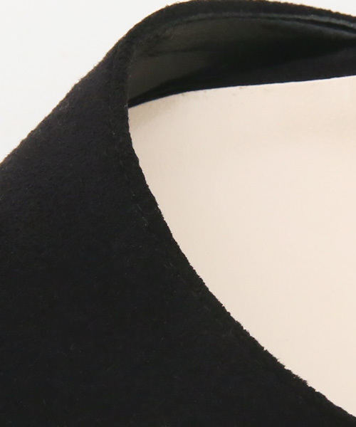 Luz Llena（ラズレナ）の「 [made in JAPAN]スクエアトゥセパレートパンプス（パンプス・レディース・ブラック/グレイッシュベージュ/ダークオレンジ・23.0cm/23.5cm/24.5cm/22.5cm/24.0cm）」の10枚目の写真