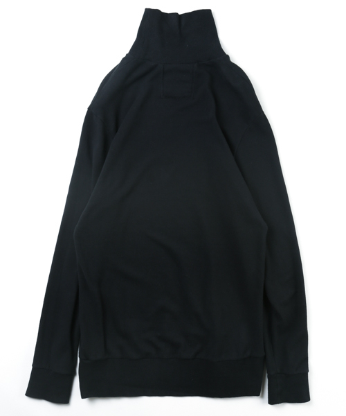 OURET（オーレット）の「COTTON GAUZE SWEAT HIGH NECK PULLOVER（スウェット・メンズ・グリーン系その他/ブラック/ホワイト系その他・2/3/1）」の12枚目の写真
