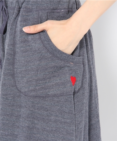 WEGO（ウィゴー）の「裏毛ロングスカ－ト（スカート・レディース・アイボリー/杢グレー/ネイビー・FREE）」の8枚目の写真