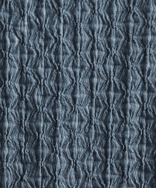 MONSIEUR NICOLE（ムッシュニコル）の「グラフィックジャカード クルーネックニット（ニット/セーター・メンズ・インディゴブルー/ブラック/グレー/ベージュ/ブルー/ピンク/ホワイト・LARGE/MEDIUM/M/L/XL）」の11枚目の写真