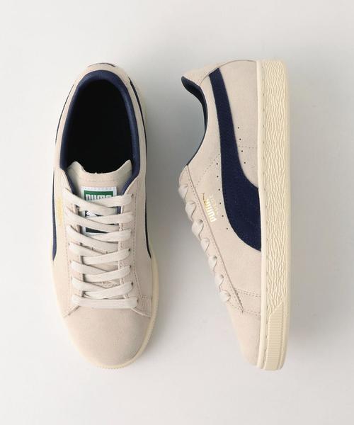 PUMA(プーマ)の「<PUMA>SUEDE CLASSIC スニーカー/18SS : о(スニーカー・レディース・イエロー/オフホワイト・23.5cm/24cm/24.5cm/22.5cm/23cm)」の2枚目の写真
