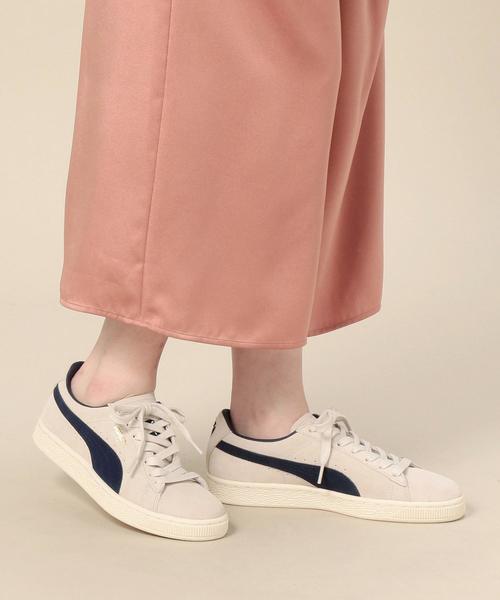 PUMA(プーマ)の「<PUMA>SUEDE CLASSIC スニーカー/18SS : о(スニーカー・レディース・イエロー/オフホワイト・23.5cm/24cm/24.5cm/22.5cm/23cm)」の4枚目の写真