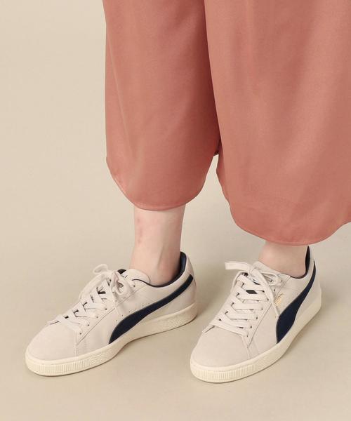 PUMA(プーマ)の「<PUMA>SUEDE CLASSIC スニーカー/18SS : о(スニーカー・レディース・イエロー/オフホワイト・23.5cm/24cm/24.5cm/22.5cm/23cm)」の3枚目の写真