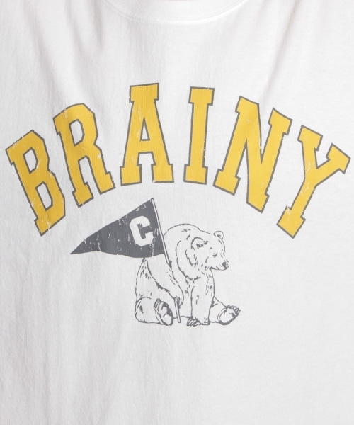 niko and...（ニコアンド）の「コットンフラッグアニマルカーブTシャツ（Tシャツ/カットソー・レディース・ホワイト/カーキ/ネイビー・FREE）」の14枚目の写真