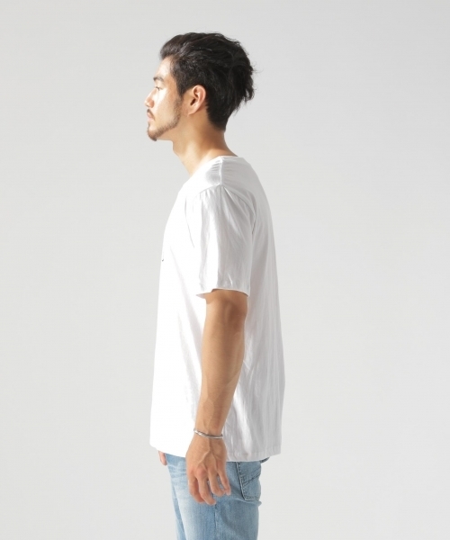 BAYFLOW(ベイフロー)の「【LONE WOLFS(ローンウルフズ)】ロゴ TEE(Tシャツ/カットソー・メンズ・ホワイト/ブラック・MEDIUM/LARGE)」の7枚目の写真