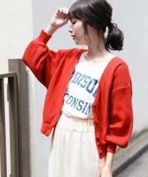 LOWRYS FARM | ワッフルカーデ　806115(カーディガン/ボレロ)