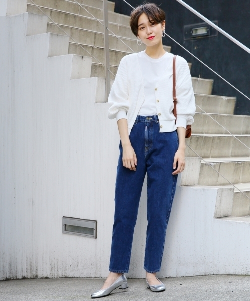 LOWRYS FARM（ローリーズファーム）の「ワッフルカーデ　806115（カーディガン/ボレロ・レディース・オフホワイト/ブラック/ベージュ/レッド・FREE）」の19枚目の写真