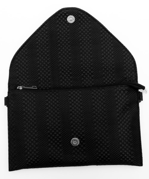 ８(eight)（エイト）の「PUレザー クラッチバッグ（クラッチバッグ・メンズ・ブラック/シルバー・FREE）」の7枚目の写真