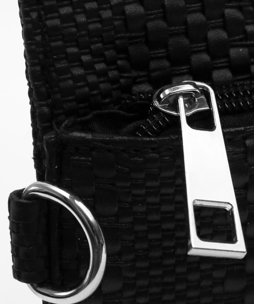 ８(eight)（エイト）の「PUレザー クラッチバッグ（クラッチバッグ・メンズ・ブラック/シルバー・FREE）」の12枚目の写真