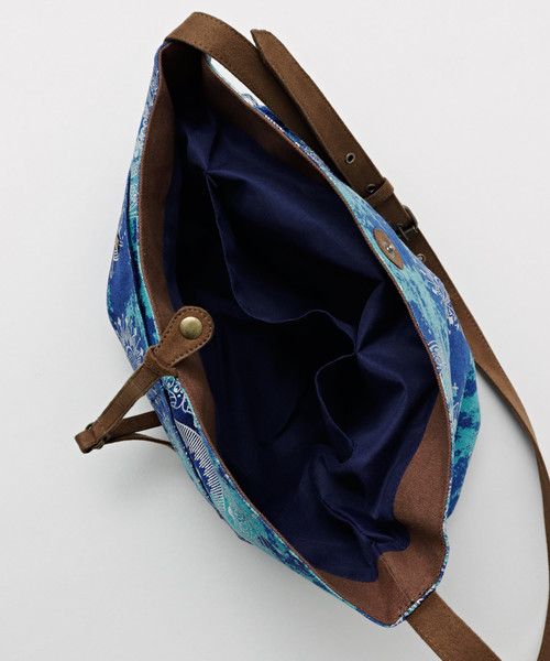 チャイハネ（チャイハネ）の「【チャイハネ】曼荼羅コスモショルダーバッグ（ショルダーバッグ・レディース・ブラック/パープル/ブルー・FREE）」の10枚目の写真