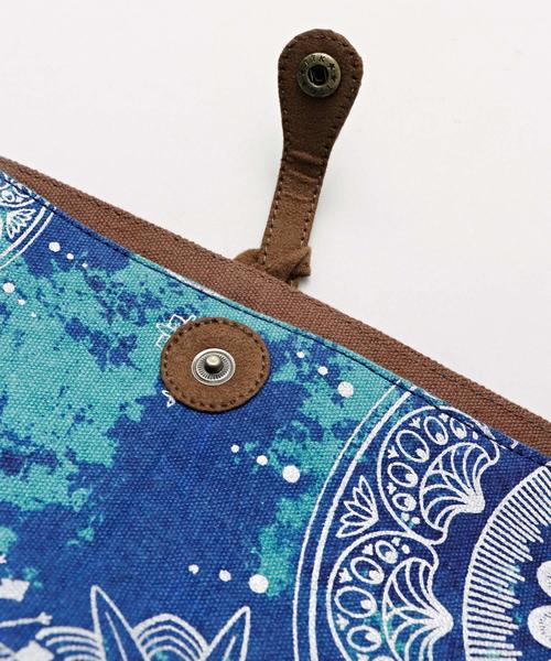 チャイハネ（チャイハネ）の「【チャイハネ】曼荼羅コスモショルダーバッグ（ショルダーバッグ・レディース・ブラック/パープル/ブルー・FREE）」の11枚目の写真