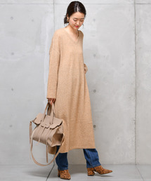 DouDou | ストレッチニットワンピース(ワンピース)