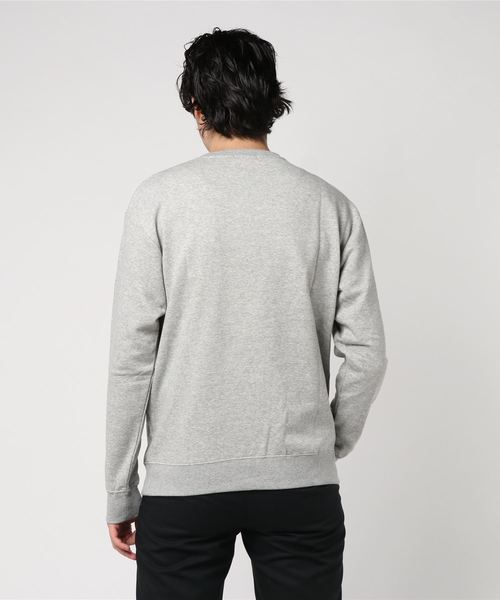 WEGO（ウィゴー）の「WEGO/カラー起毛プルオーバー（スウェット・メンズ・ホワイト/ブラック/ベージュ/杢グレー/ワイン・SMALL/MEDIUM/LARGE）」の7枚目の写真