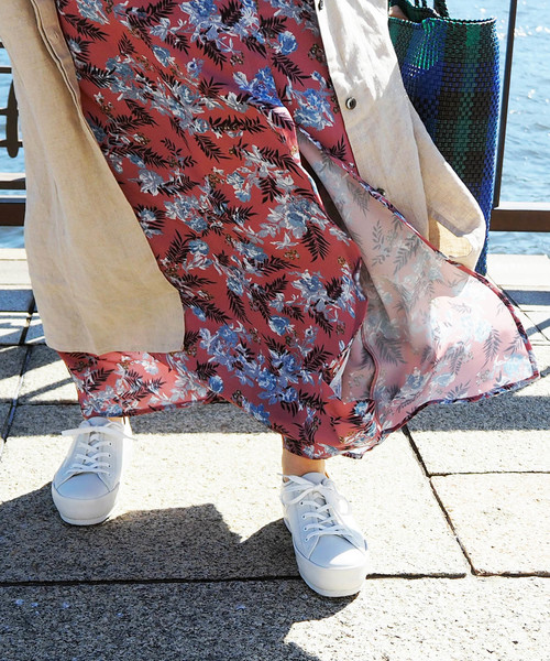 ANYO（エーエヌワイオー）の「〈ANYO (エーエヌワイオー)〉厚底ソフトレザースニーカー（スニーカー・レディース・オフホワイト/シルバー/ブラック・22.5cm/23.0cm/23.5cm/24.0cm/24.5cm）」の9枚目の写真