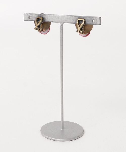 tone(トーン)の「【fleur by Miho Nakayama】キャンディーイヤリング(イヤリング・レディース・レッド系その他/ゴールド系その他/グレー系その他・FREE)」の4枚目の写真