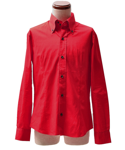 JOKER（ジョーカー）の「日本製 国産 長袖シャツ ビジネスシャツ 春服（シャツ/ブラウス・メンズ・レッド/サックスブルー/ネイビー/ブラック/ホワイト/ライトピンク/ブルー系その他/ホワイト系その他/ブラック系その他/ワイン/ブルー系その他2・LL/M/L）」の19枚目の写真