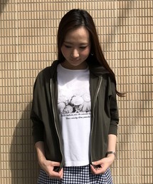 Petit Honfleur | ジップカーディガン(カーディガン/ボレロ)