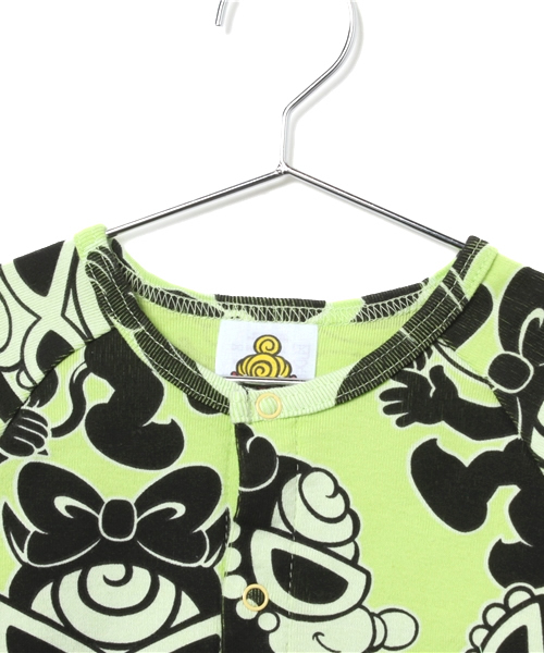 HYSTERIC MINI（ヒステリックミニ）の「BABY Crawling DEVILKIN duo 総柄 BABY'SギフトSETⅳ（ベビーギフト・キッズ・グレー系その他/グリーン系その他/ピンク系その他・FREE）」の5枚目の写真